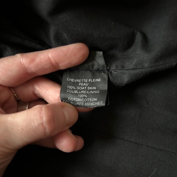 Y2K fitted genuine fur coat from Joseph made in France - Picture 9 of 10